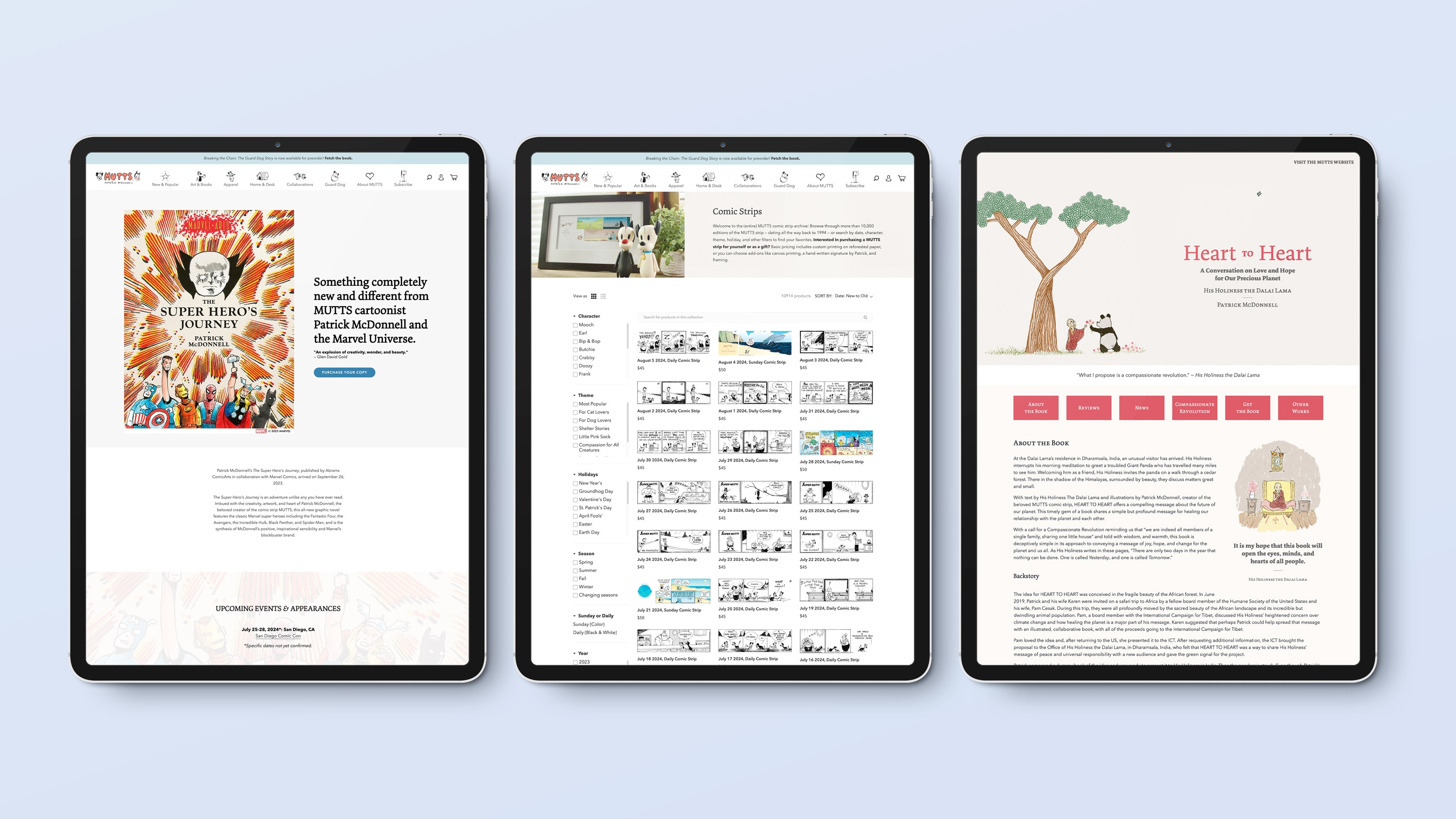 Mutts Case Study: Three iPads image