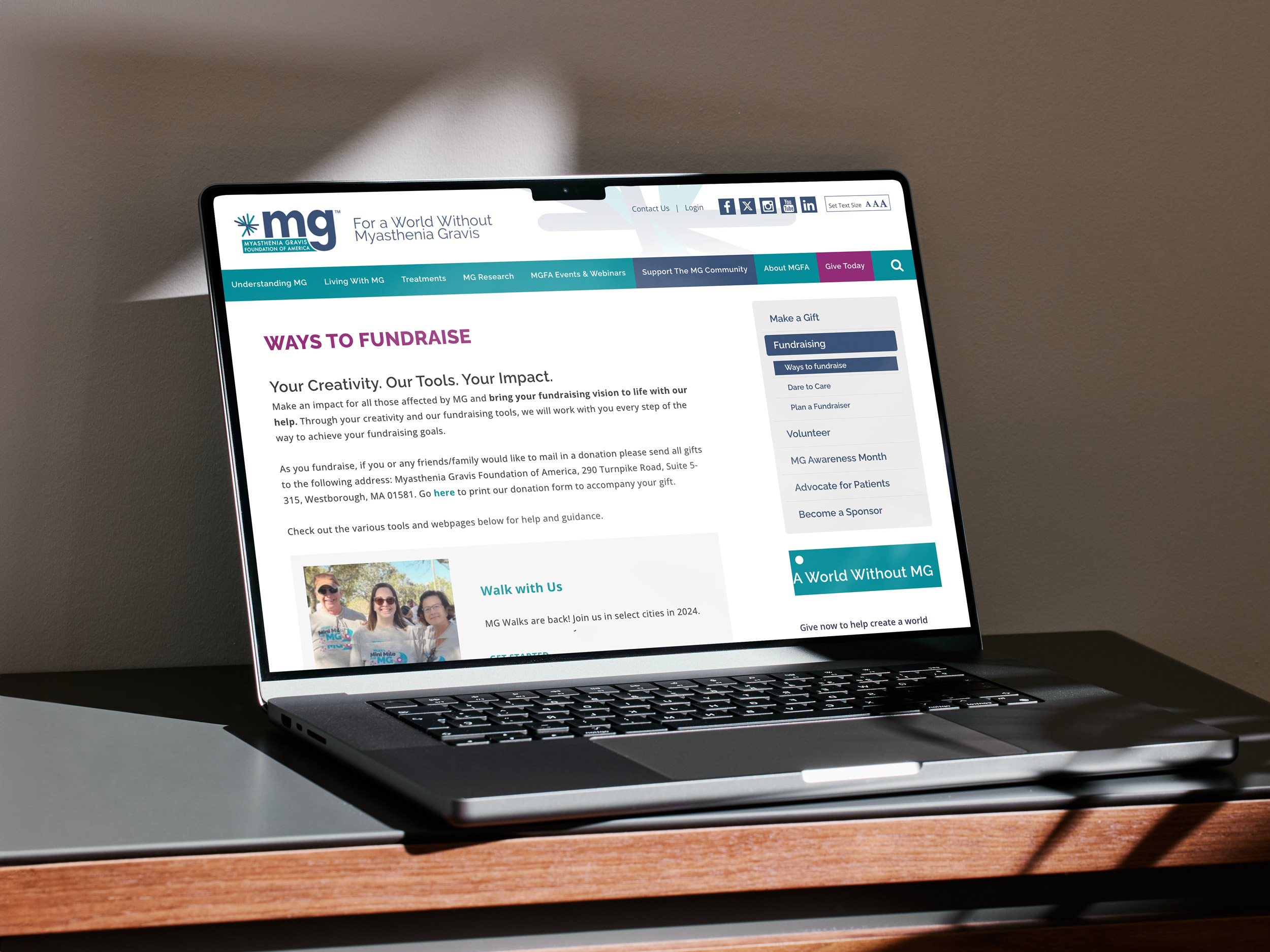 MGFA Fundraising image